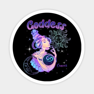 Zodiac Cancer Goddess Queen Horoscope Magnet